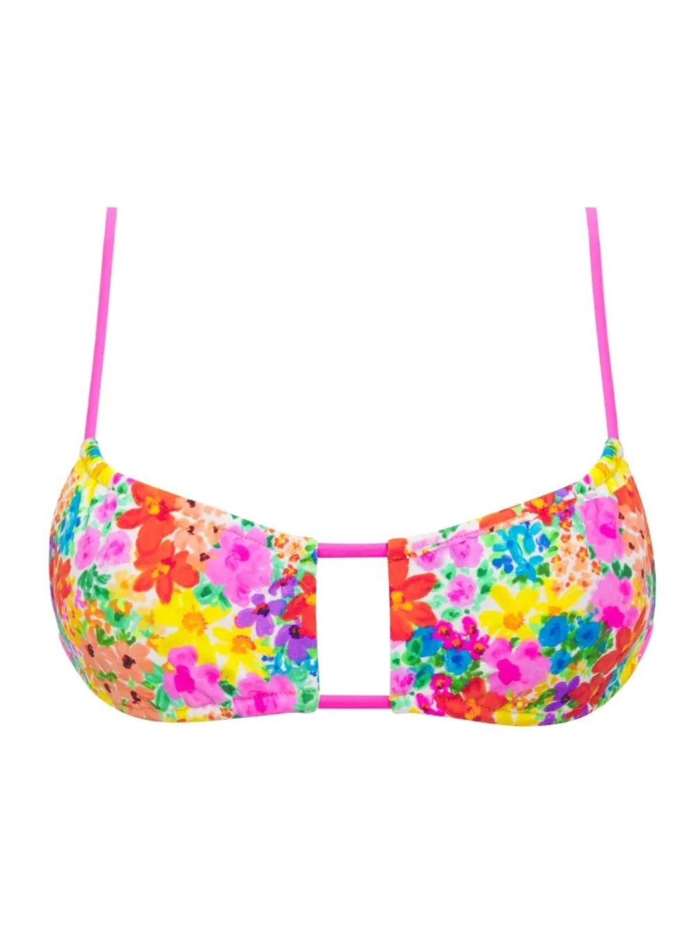 For Love and Lemons Yasmin Bandeau Bikini Top